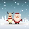 Santa And Rudolph