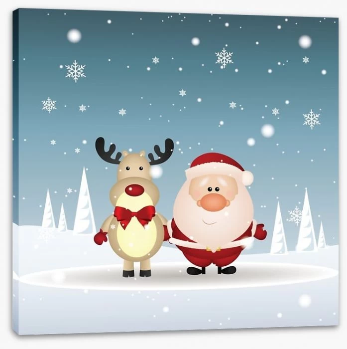 Santa And Rudolph 2 Santa And Rudolph - Image 2