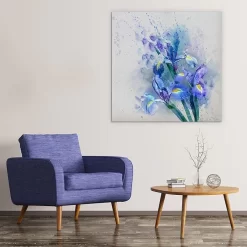 Watercolor Iris -Art Mural Shop 57523611 add image