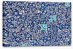Isfahan Blues -Art Mural Shop 57608416 stretchedcanvas