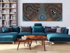 At The Billabong -Art Mural Shop 58428464 add image