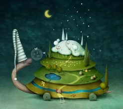 Sleeping Fairy Turtle