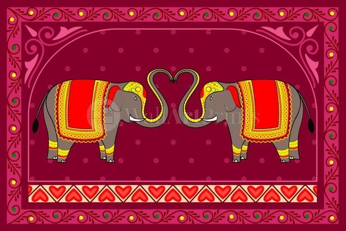 Festive Indian Elephants 1 Festive Indian Elephants