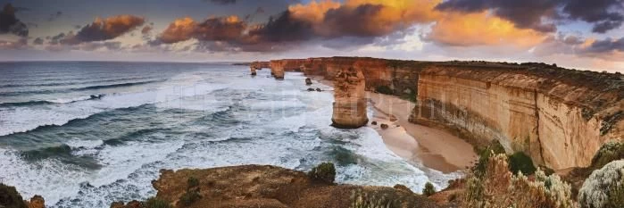 Apostles Sunrise Panorama 1 Apostles Sunrise Panorama