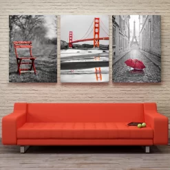 Red Chair -Art Mural Shop 63184763 add image