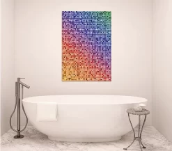 Rainbow Mosaic -Art Mural Shop 63514781 add image