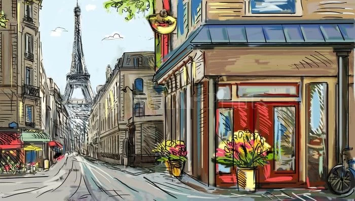 Streets Of Paris 1 Streets Of Paris