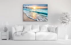 Sunrise Over Cancun Beach -Art Mural Shop 64168411 add image