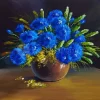 Blue Wildflower Bouquet