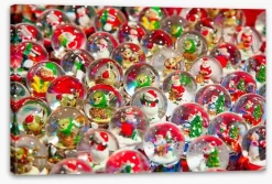 Snow Globe Delight 3 Snow Globe Delight -Art Mural Shop 70482370 stretchedcanvas