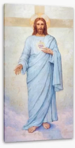 Heart Of Jesus -Art Mural Shop 71077646 stretchedcanvas