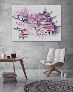 Sakura Temple -Art Mural Shop 71551221 add image