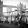 Bicycle By The Thames