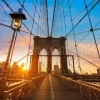 Brooklyn Bridge Sunset, New York