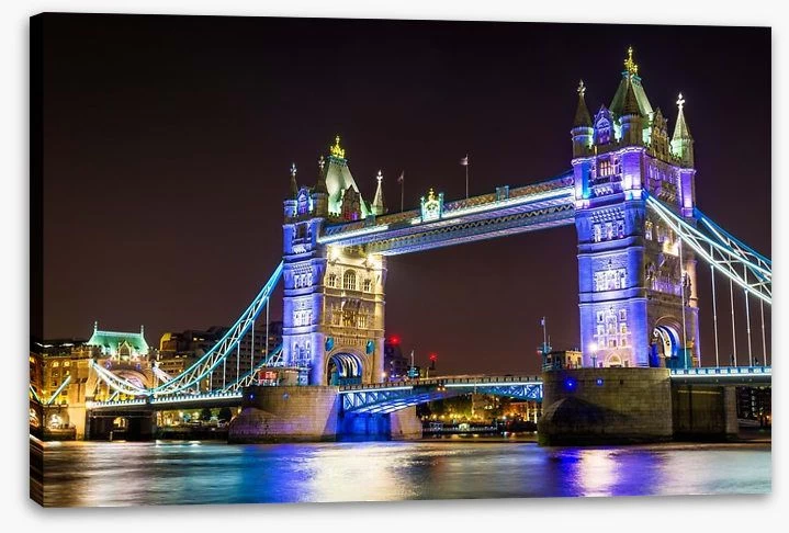 Tower Bridge Illuminated 2 Tower Bridge Illuminated - Image 2