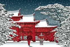 Temple In The Snow