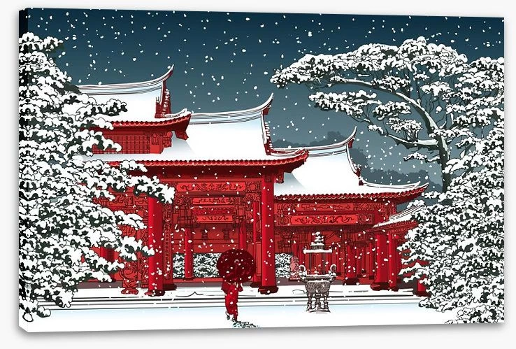 Temple In The Snow 2 Temple In The Snow - Image 2