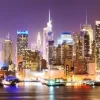 Twinkling Manhattan Skyline
