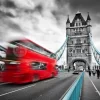 London Bus In Motion