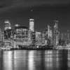 Manhattan Panoramic At Night