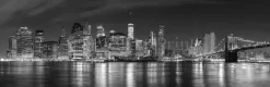 Manhattan Panoramic At Night