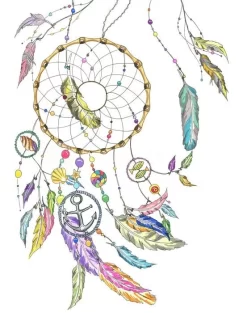 Ocean Breeze Dreamcatcher
