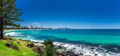 Gold Coast Beach Panorama