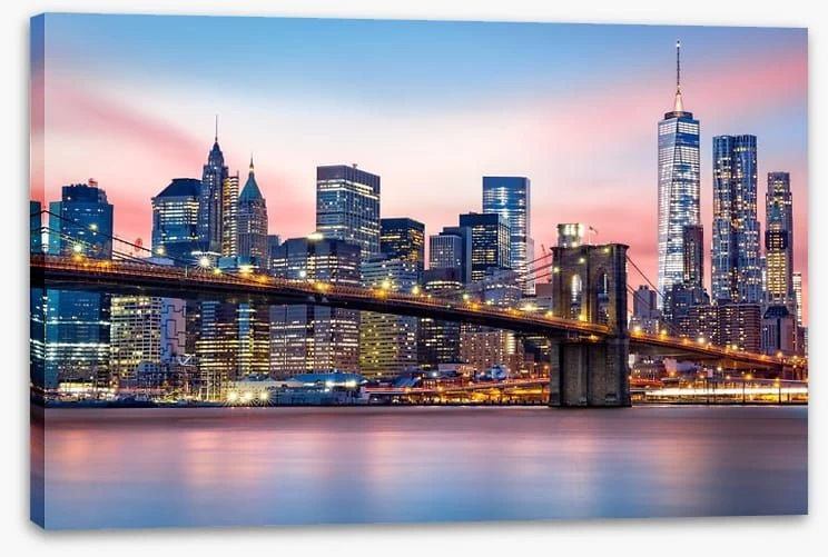 Lower Manhattan Sunset 2 Lower Manhattan Sunset - Image 2