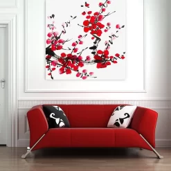 Plum Blossom -Art Mural Shop chinese artwork colours 60939448