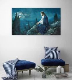 The Prayer Of Jesus -Art Mural Shop contemplation easter art 68611430