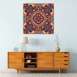 Paisley Silk -Art Mural Shop cultural global fusion trends 58191045