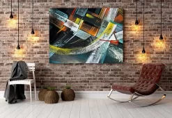 Urban Strokes -Art Mural Shop industrial interior design lounge 57287323