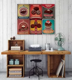 Vintage Chocolate -Art Mural Shop vintage easter art 81696314