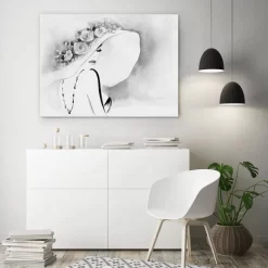 The Girl In The Hat 7 The Girl In The Hat -Art Mural Shop wall art prints 115083978 lifestyle min