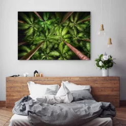 Palms By Night -Art Mural Shop wall art prints 116749119 lifestyle min 2