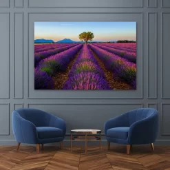 The Lavender Tree -Art Mural Shop wall art prints 125992482 lifestyle min 2