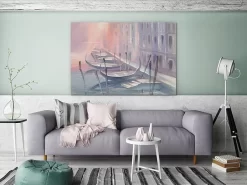 Gondolas In The Mist -Art Mural Shop wall art prints 136942051