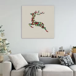 Retro Reindeer -Art Mural Shop wall art prints 176354886 lifestyle min