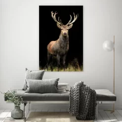 Deer In The Night -Art Mural Shop wall art prints 19229360 lifestyle min 2