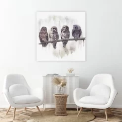 Owl Rendez-vous -Art Mural Shop wall art prints 207477025 lifestyle min 3