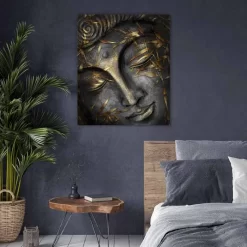 Gilded Buddha -Art Mural Shop wall art prints 223362350 lifestyle min 2
