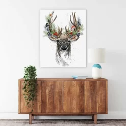 Forest Reindeer 7 Forest Reindeer -Art Mural Shop wall art prints 239121800 lifestyle min 3