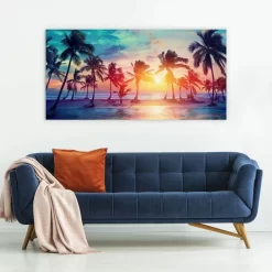 Sunset On Summer -Art Mural Shop wall art prints 245426400 lifestyle min 2