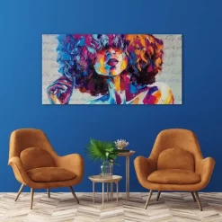 Camilla With Curls -Art Mural Shop wall art prints 273196818 lifestyle min