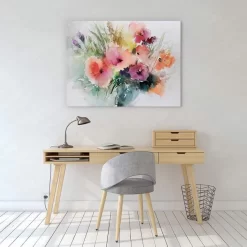 Summer Bloom Aquarelle -Art Mural Shop wall art prints 277386304 lifestyle min