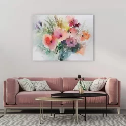 Summer Bloom Aquarelle -Art Mural Shop wall art prints 277386304 lifestyle min 3