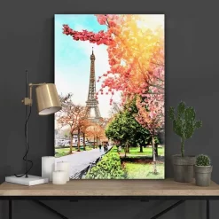 Eiffel Tower Sunlight 6 Eiffel Tower Sunlight -Art Mural Shop wall art prints 281119641 lifestyle min