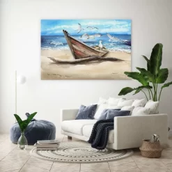 Beached With The Birds -Art Mural Shop wall art prints 284992898 lifestyle min 2