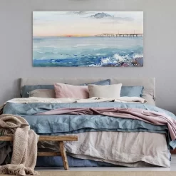 Sunrise Seascape -Art Mural Shop wall art prints 39047533 lifestyle min