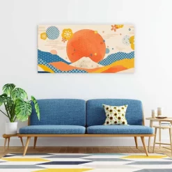 The Sunset Sea -Art Mural Shop wall art prints 407628599 lifestyle min 2